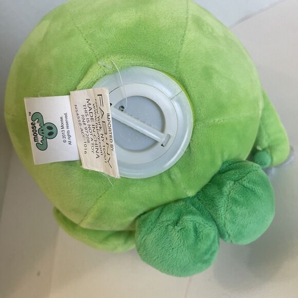 Shopkins Green Apple Bloom Plush COIN BANK & Stuffed Toy 2013 Moose Toys 12" - Picture 6 of 9